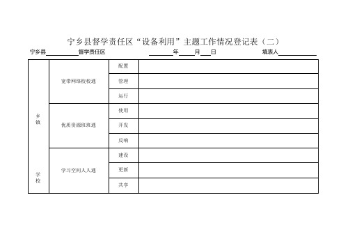 三月份督查表