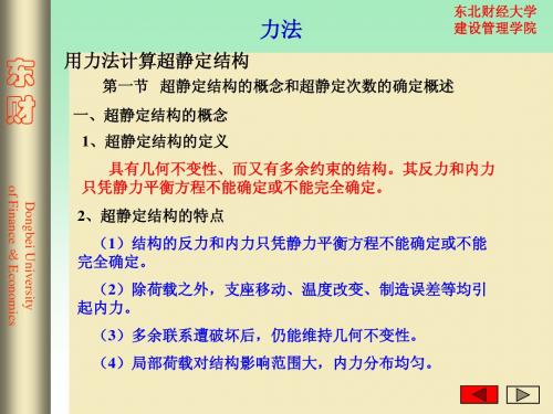 jg结构力学 力法
