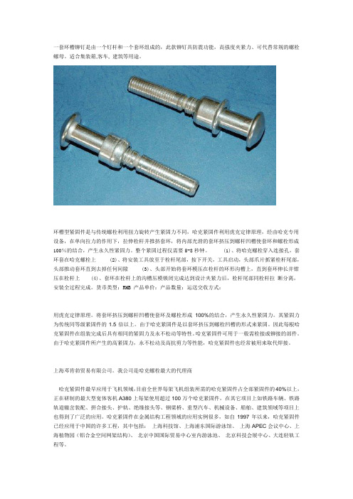 环槽铆钉