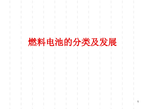 燃料电池的分类及发展概述(PPT 65页)