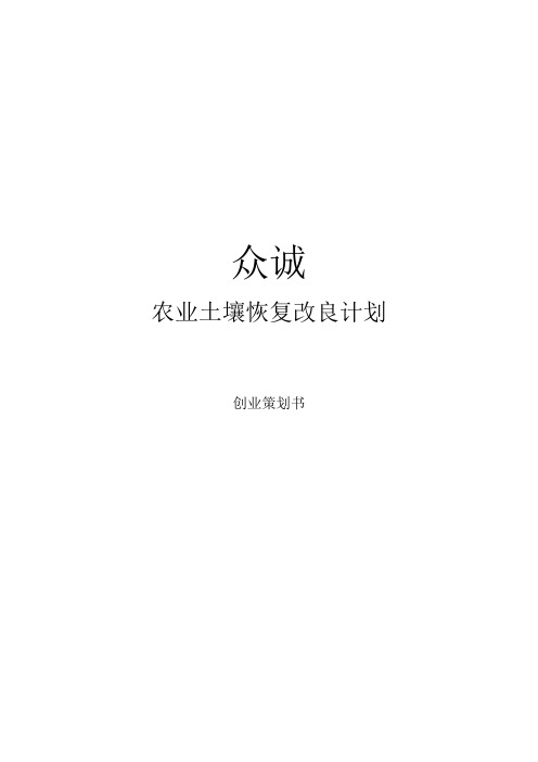 第三届中国杭州大学生创业大赛--计划书