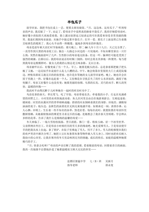 半包瓜子