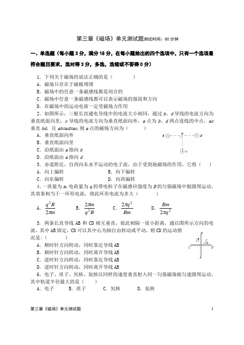 磁场测试