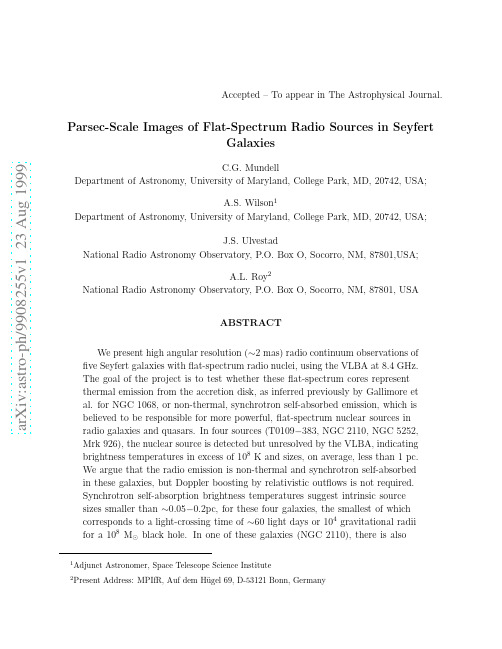 Parsec-Scale Images of Flat-Spectrum Radio Sources in Seyfert Galaxies