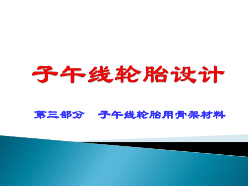 第三部分  子午线轮胎用骨架材料
