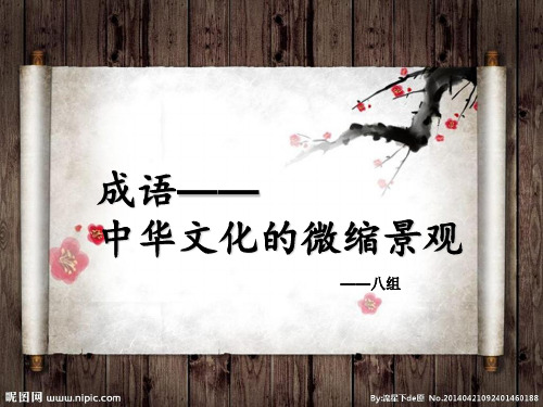成语 ppt课件