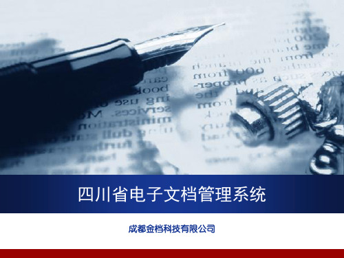 四川省电子文档管理系统 精品