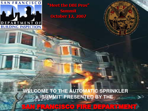NFPA 13 Installation of Sprinkler Systems