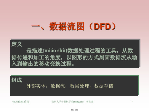 数据流图(DFD)和数据字典(DD)