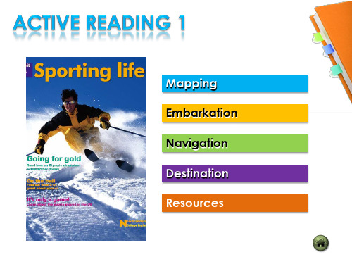 新标准大学英语2Unit 6 ActiveReading 1