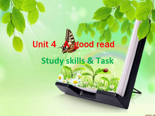 牛津译林版英语 八年级下册 Unit4 Study and task 课件