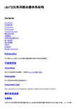 ubr7200系列路由器体系结构