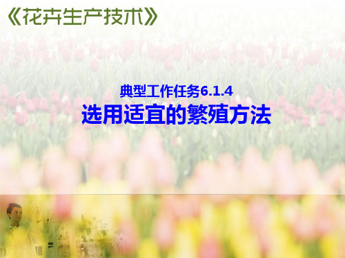模块六水生花卉栽培技术项目61水生花卉的分类及栽培环境典型工作