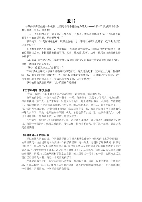 煮书