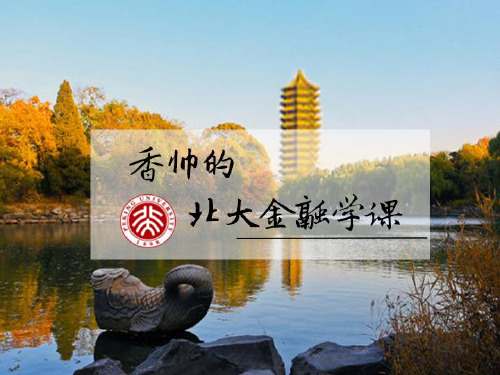 《香帅的北大金融学课》课件W 