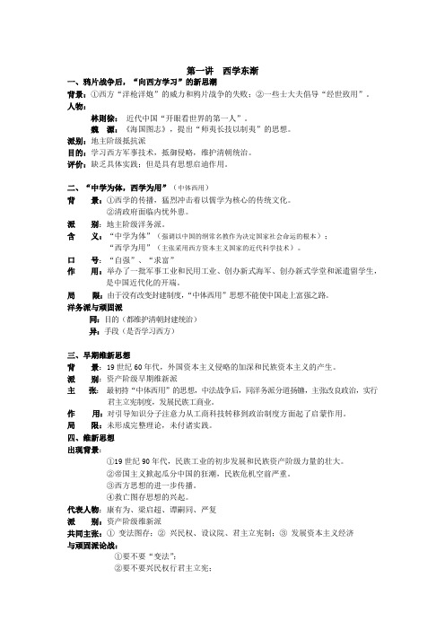 西学东渐