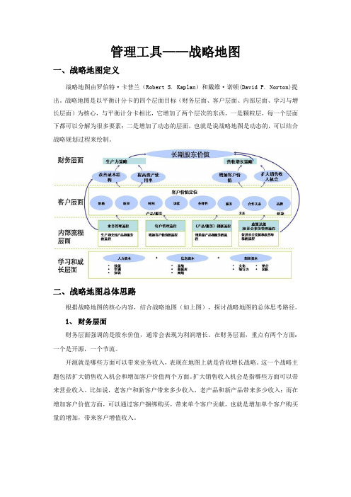 20120817管理工具之战略地图