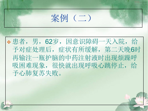过 敏 性 休 克ppt课件