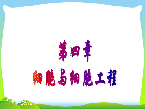 细胞与细胞工程-课件