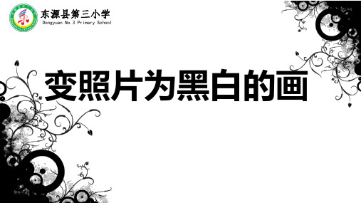 四年级下册美术《9. 变照片为黑白的画》课件(2) 岭南版