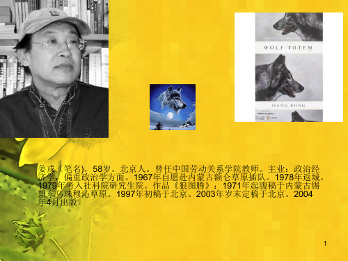 狼图腾ppt课件