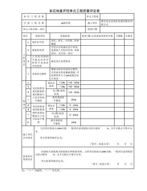 最新混凝土评定表SL176SL6322012