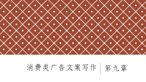 第九章消费类广告文案写作[25页]