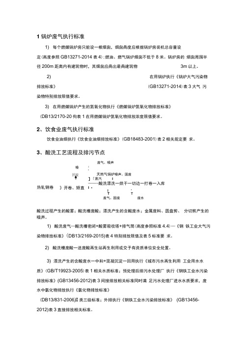 工艺流程及排污节点