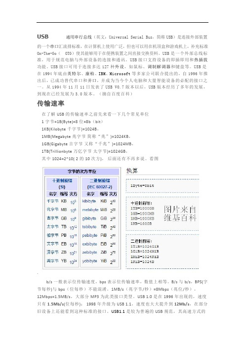 USB简介及USB设备常见问题的解决方案
