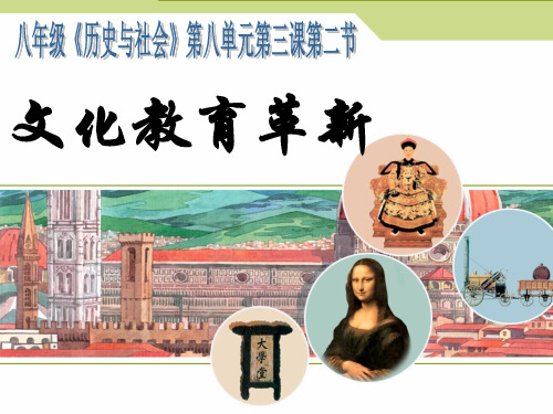 3.2文化教育革新课件