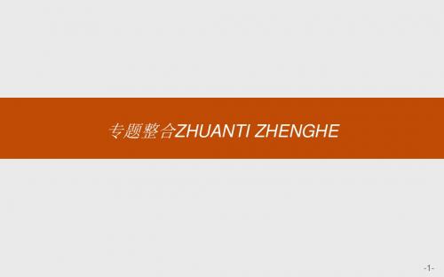 高二思政人教版选修5课件：专题四 劳动就业与守法经营 整合