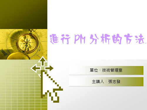 PM分析