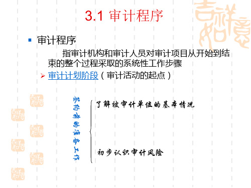 审计程序和审计方法powerpoint51页