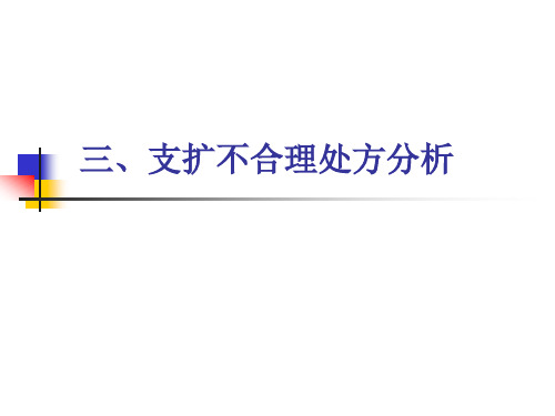支扩不合理处方