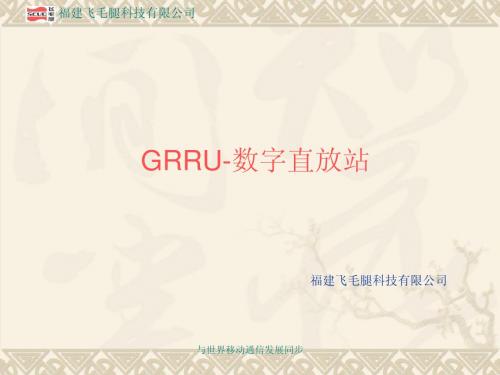 GRRU-数字直放站