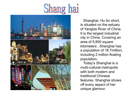 上海 英文介绍 PPT