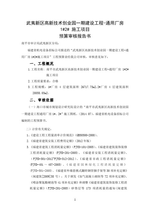 审核报告