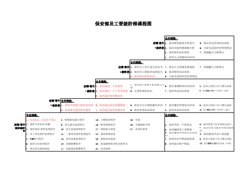 员工晋升阶梯图(新)
