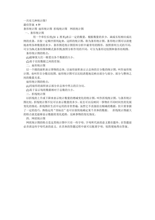 一共有几种统计图