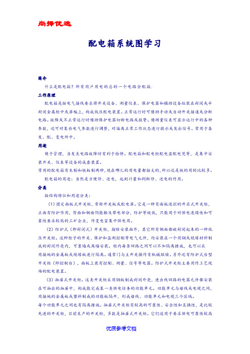 【尚择优选】NB配电箱系统图解析.doc