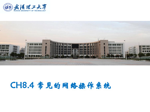 8.4 常见的网络操作系统