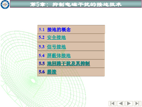 电磁容之抑制干扰接地技术65页PPT