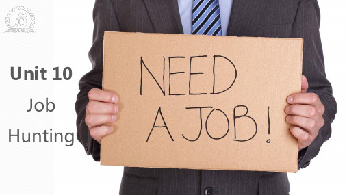 中职教育-英语(职业模块) Uni10 Job Hunting.ppt