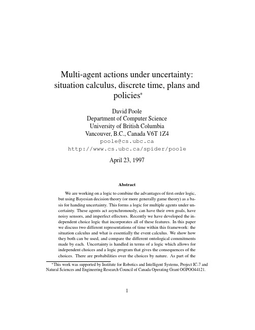 situation calculus, discrete time
