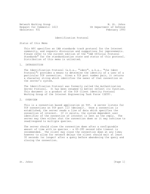 rfc1413.Identification Protocol