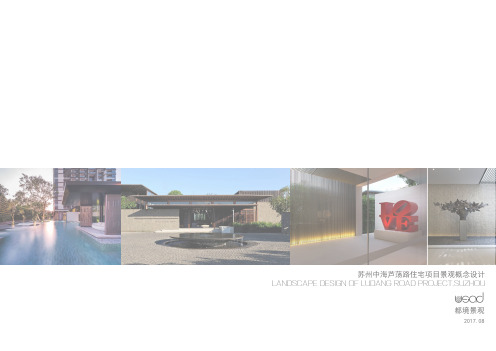 苏州中海芦荡路住宅项目景观概念设计-都境景观