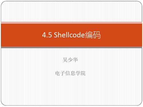 4.5shellcode编码
