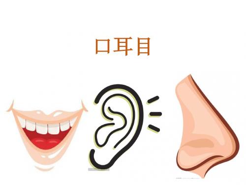 一年级上册语文课件-识字(一) 3 口耳木｜人教(部编版)(含媒体素材) (2份打包)