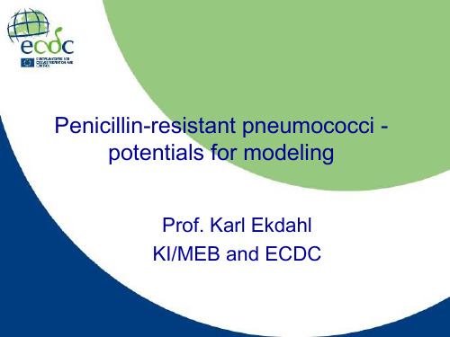 抗生素PPT课件(英文精品) Penicillin-resistant pneumococci - potentials for modeling(57p)
