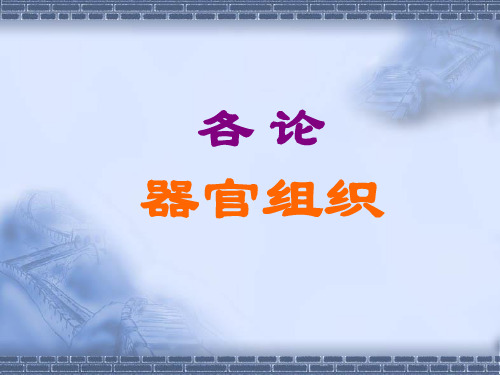 循环系统